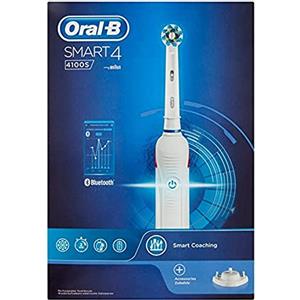Oral-B Smart 4 4100S Adulto Spazzolino rotante-oscillante Bianco