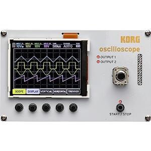 KORG - NTS-2 OSC Strumento Analisi Audio, Generatore di Segnale, Assemblabile Senza Saldature, Oscilloscopio a 4 Canali, Accordatore e Analizzatore di Spettro FFT in Tempo Reale, Colore Bianco