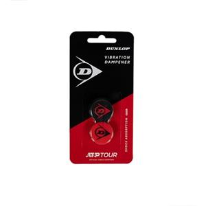 DUNLOP Ammortizzatore Dunlop Flying D - Rosso/Nero - Pack 2 Tennis Vibration Damper - Ammortizzatore per racchetta da tennis