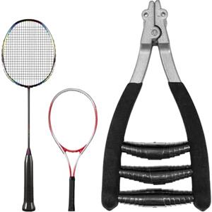 Sporgo Morsetto di avviamento professionale: pinza da tennis e badminton, pinza per corde, pinza per racchette, pinze per corde con 3 molle, per racchette da tennis e racchetta da badminton