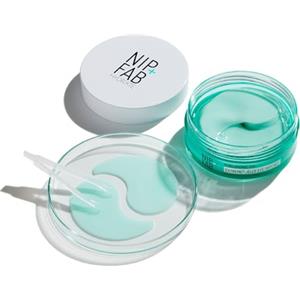 NIP & FAB Nip + Fab Hyaluronic Fix Extreme 4 Patch in Gel Per Il Contorno Occhi - Rimpolpante e Intensamente Idratante - Effetto Anti-Età - Riduce Stanchezza e Linee Sottili, Sguardo Subito Luminoso, 20 Paia