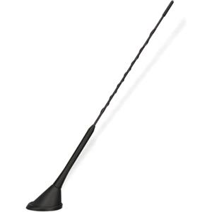 Audioproject A101 - Antenna-per-autoradio 40cm Raku2 + amplificatore fm compatibile per: Toyota Aygo Opel Corsa Fiat Panda Suzuki Peugeot Cooper adapter universe antenna auto corta accessori