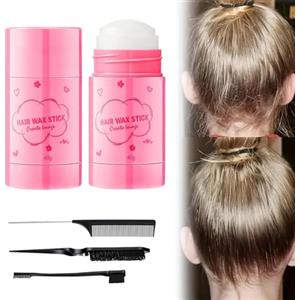 Cutiolly Bastone Cera per Capelli,Stick Cera Capelli,Stick per Finitura Capelli che Modella Capelli,Pomata per Styling Parrucche,Stick per Capelli Non Grasso Styling Pomade Stick per Capelli (40g)