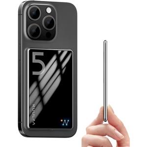 Kuulaa Power Bank Per iPhone, Kuulaa PowerBank Magsafe 5000mAh Ultra Slim 6.9mm Power Bank Magnetico,20W Ricarica Rapida Caricatore Portatile con USB-C per iPhone 16/15/14/13/12/Pro/Plus/Max Series