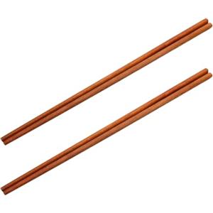 Husalsea 2 Coppie 30 CM Bacchette, Riutilizzabili Hot Pot Bacchette, Bacchette Antiscottatura, Bacchette da Cucina per Saltare in Padella, Friggere e Cuocere Gli spaghetti, Cinese Bacchette Tradizionali