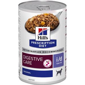 Hill's Prescription Diet i/d Low Fat - Alimento Umido per Cani 360 g, Alta Digeribilità e Basso Contenuto di Grassi