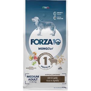 Forza 10 Medium Diet Agnello 12 kg Per Cani