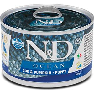 Farmina N/D Umido Ocean Dog Puppy Merluzzo e Zucca 140 Gr