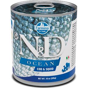 Farmina N/D Umido Ocean Dog Adult Merluzzo e Calamari 285 Gr