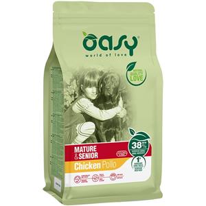 Oasy Dog Adult Mature Senior Pollo 12 kg