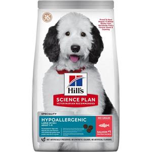 Hill's Science Plan Hypoallergenic Adult Large Breed Salmone 14 Kg Grain Free Per Cani