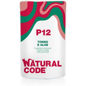 Natural Code Cibo Umido per Gatti Adulto al Tonno e Aloe - Bustina da 70g