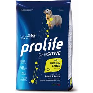 Prolife Dog Sensitive Medium Large Adult Coniglio e Patate 10 kg (Rabbit)