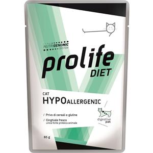 Prolife Hypoallergenic Cibo Umido per Gatti - 85 gr - Dieta Monoproteica con Cinghiale Fresco