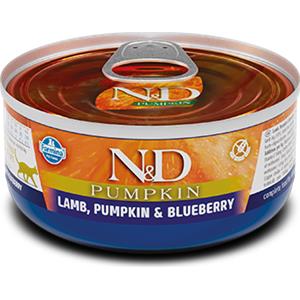 Farmina N&D Pumpkin 70 gr Agnello Zucca e Mirtillo Umido Gatto