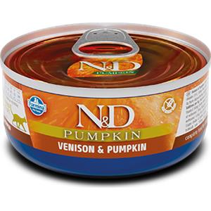 Farmina N&D Pumpkin 70 gr Cervo e Zucca Umido Gatto