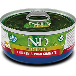 Farmina N&D Prime 70 gr Pollo e Melograno Umido Gatto