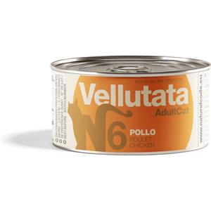 Natural Code Vellutata Pollo 85 gr - Cibo Umido Naturale per Gatti Adulti, Senza Glutine e Conservanti