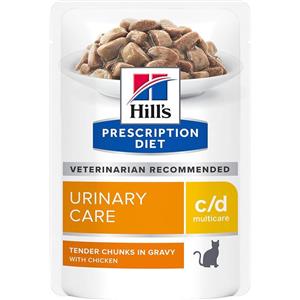 Hill's Prescription Diet c/d Multicare Umido per Gatti al Pollo - 85 g