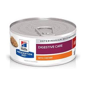 Hill's Prescription Diet i/d Cibo Umido per Gatti con Pollo e Maiale - 156 g, Alimento Digeribile per Salute Gastrointestinale
