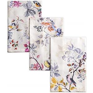 Maison d' Hermine Equinoxe - Canovaccio da cucina, in 100% cotone, multiuso, morbido e assorbente, salvietta, strofinaccio da bar, per Natale e giorno del Ringraziamento (Beige, 50cm x 70cm)