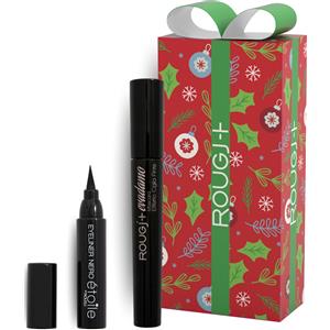 Rougj Cofanetto Natale Sguardo Intenso: Eyeliner Nero Waterproof e Mascara Volumizzante