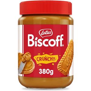Biscoff Lotus Biscoff | Crema Spalmabile Dolce | Croccante | Gusto Biscotto Caramellato | Vegani | Senza Noci | Nessun Colorante o Additivo Artificiale | Vasetto in Plastica PET | 380g