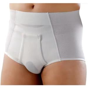 SAFTE ORIONE Cintoslip Erniario Alto Grigio con Pelotte Misura 9