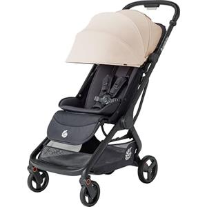 Ergobaby Passeggino Ergobaby Metro3 con funzione reclinabile, passeggino dalla nascita a 22 kg (0-4 anni), pieghevole e compatibile con il seggiolino auto, seduta ergonomica, Natural Beige
