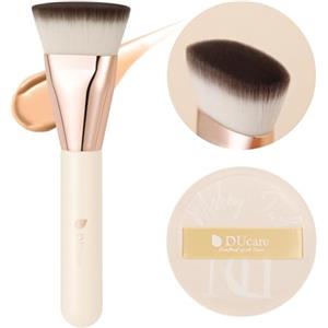 DUcare Pennello per trucco, fondotinta, pennello Kabuki, correttore, pennello cosmetico per lozione, polvere o fondotinta liquido (tampone in dotazione)