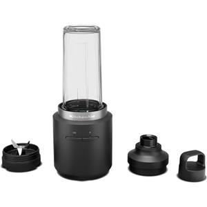 Kitchenaid Kitchenaid Go - Frullatore portatile per frullati e bevande ghiacciate, senza BPA, 473 ml, senza batteria, colore nero