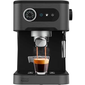 Cecotec Macchina da Caffè Espresso Power Espresso 20 Pro. 20 Bar di Pressione, Beccuccio Vapore Orientabile, Serbatoio D'Acqua 1,5L. Caffè Espresso e Cappuccino di Alta Qualità A Casa.