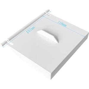 UTEFIF Piscina di ricambio per skimmer da incasso, per skimmer, per skimmer standard e piscina