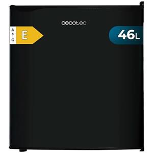 Cecotec Mini Frigo - Frigorifero 46 L GrandCooler 20000 L SilentCompress Nero. Altezza 48,7cm, 48 cm di Larghezza, Basso Consumo, Porta Reversibile, Ciclico, Design Compatto