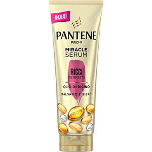 Pantene Pro-V Miracle Serum Ricci Perfetti, Trattamento Intensivo e Nutriente Con o Senza risciacquo, con Olio di Ricino, 200ML