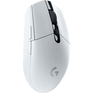 Logitech G305 LIGHTSPEED Mouse Gaming Wireless, Sensore 12K HERO, 12.000 DPI, Design Leggero, 6 Pulsanti Programmabili, Batteria 250 Ore, Memoria Integrata, PC/Laptop, Bianco