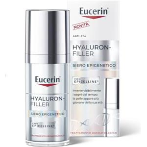 Eucerin Hyaluron Filler Siero Epigenetico 30 ml - Trattamento Anti-età con Acido Ialuronico