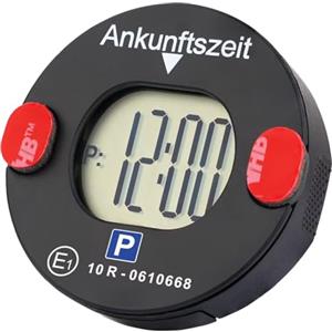 Technaxx Disco Orario Elettronico Digitale Con Sensore Di Movimento, Orologio Parcheggio Automatico Con Fissaggio Magnetico, Lunga Durata Batteria & Cambio Automatico Ora Legale/Solare - TX-353