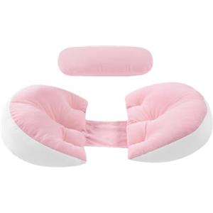 Pzuryhg Cuscino per pancia in gravidanza, cuscino di supporto per gravidanza | Cuscino per dormire in gravidanza, comodo cuscino per gravidanza per donne, supporto per schiena, gambe, pancia, addome