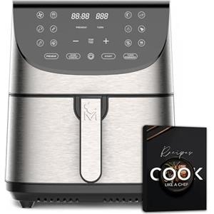 MasterPro Rocket 700 | Friggitrice Senza Olio | Capacità di 7 L e 1700 W di Potenza | Schermo LED Touch e Cestello Antiaderente | Friggitrice ad Aria | Temperatura Regolabile 80-200ºC