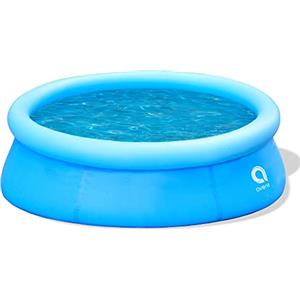 Avenli Piscina Fuoriterra Rotonda con Anello Gonfiabile Autoportante Cm 240x63 Azzurra con Predisposizione per Pompa Filtro