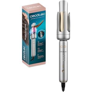 Cecotec Ferro Arricciacapelli Automatico SurfCare Magic Waves Style, 41 W, Rivestimento in Ceramica e Tormalina, 32 mm, 4 Temperature Regolabil, Punta Fredda, Spegnimento Automatico, Cavo