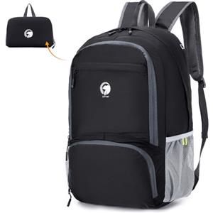 YOODI 45x36x20cm easyJet Zaino da Viaggio Aereo Bagaglio a Mano，Zaino Impermeabile Nylon 30L Pieghevole Ultraleggeri Borsa da Cabina per Uomo e Donna Zaino da Viaggio Lavoro e Trekking