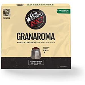 Caffè Vergnano 1882 Granaroma Miscela Classica Caffè Macinato moka - 2 x 250g (totale 500g)