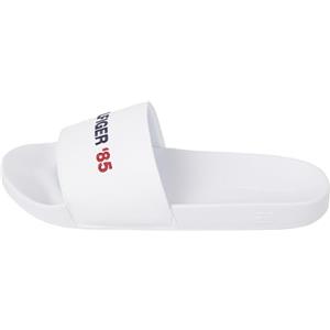 Tommy Hilfiger Scarpe da Mare Uomo Pool Slide Ciabatte, Bianco (White), 40