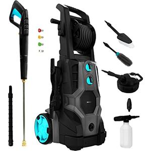 Cecotec HydroBoost 3200 TotalClean, Idropulitrice alta pressione 3200W, Motore Brushless, Casa, Giardino o Auto, Portata 540l/h, Pressione 225bar, Raggio d'azione 14m