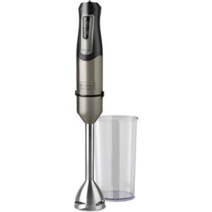 BLACK+DECKER - Frullatore a immersione 1200W | 20 velocità + Turbo | 4 lame in acciaio inox ad alte prestazioni | Gambo e accessori lavabili | Design ergonomico antischizzi