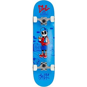 Enuff Skateboards Skully Complete Skateboard, Adulti Unisex, Blu (Blue), 7.75