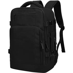 ZHXX Zaino Ryanair 40x20x25, Bagaglio a Mano per Aereo, Zaino 40x20x25 con Scomparto PC, Tasca Antifurto, Porta USB, Dry-Wet Separation, Impermeabile e Resistente