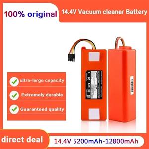 aoae Batteria per spazzatrice BRR-2P4S-5200D 5200S per XIAOMI Roborock S50 S51 S55 T60 Spazzare Robot Aspirapolvere 5200mAh-12800mAh